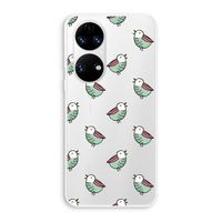 Vogeltjes: Huawei P50 Transparant Hoesje