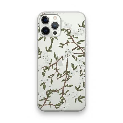 Blossoming spring: iPhone 12 Pro Transparant Hoesje