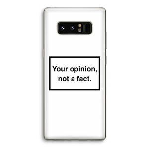 Your opinion: Samsung Galaxy Note 8 Transparant Hoesje