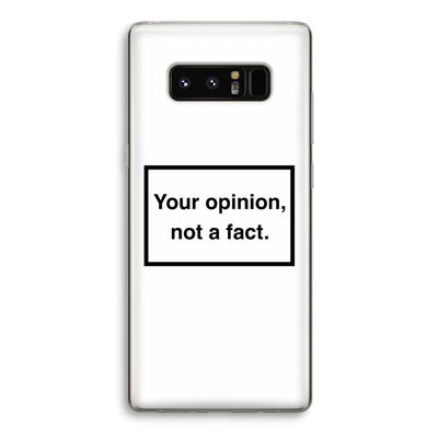 Your opinion: Samsung Galaxy Note 8 Transparant Hoesje