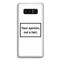 Your opinion: Samsung Galaxy Note 8 Transparant Hoesje