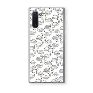 Zwanen: Samsung Galaxy Note 10 Transparant Hoesje