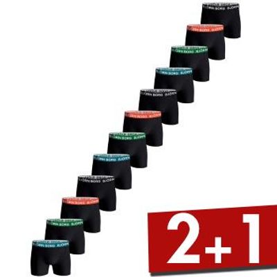 BjÃ¶rn Borg 12 stuks Cotton Stretch Boxer 1718 * Actie *
