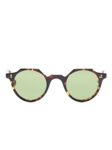 Lesca Heri round-frame sunglasses - Marron