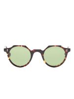 Lesca Heri round-frame sunglasses - Marron - thumbnail