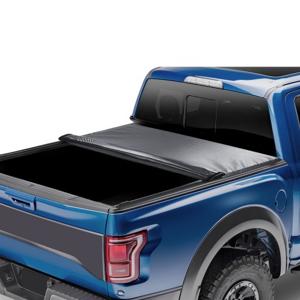 VEVOR vrachtwagenbedovertrek, oprolbare vrachtwagenbedovertrek, compatibel met Ford F-150 Styleside vrachtwagenbed 2009-2024, voor 16,7 x 16,4 m vrachtwagenbed, zacht PVC-materiaal, 100% vrachtwagenbedtoegang