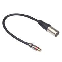 TR026K17-03 RCA female naar XLR male audio kabel lengte: 0.3 m