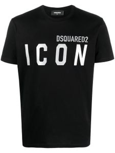 DSQUARED2 t-shirt à logo Icon imprimé - Noir