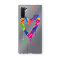 Melts My Heart: Samsung Galaxy Note 10 Transparant Hoesje