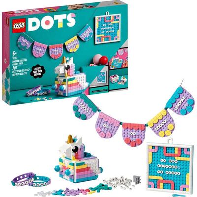 DOTS - Eenhoorn creatieve gezinsset Constructiespeelgoed