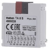 TA 8 S KNX  - EIB, KNX touch sensor, TA 8 S KNX