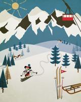 Komar Into Adventure Fotobehang Disney - Mickey Mouse - Alpine - IADX4-039
