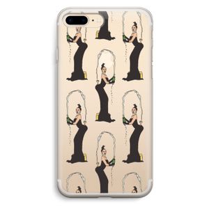 Pop Some Kim: iPhone 7 Plus Transparant Hoesje