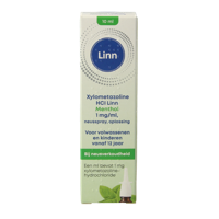 Neusspray xylometazoline/menthol 1mg 10 Milliliter