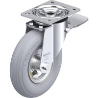 Blickle L-P 200R-ST-SG Zwenkwiel met rem Wieldiameter: 200 mm Draagvermogen (max.): 75 kg 1 stuk(s)