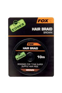 Fox Edges Hair Braid Brown 10M