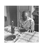 Kunstdruk Robert Doisneau - Les Pains de Picasso 50x60cm