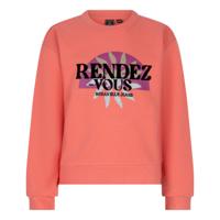 Indian Blue Jeans Meisjes sweater rendez vous - Helder zalm