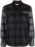 Woolrich chemise colour block à carreaux - Gris