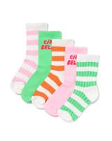 HEMA Kindersokken Ciao Bella - 5 Paar Multicolor (multicolor)