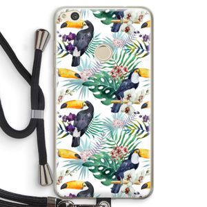 Tukans: Huawei Ascend P8 Lite (2017) Transparant Hoesje met koord