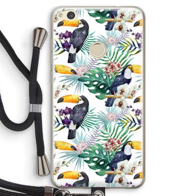 Tukans: Huawei Ascend P8 Lite (2017) Transparant Hoesje met koord