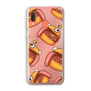 Hamburger: Samsung Galaxy A20e Transparant Hoesje