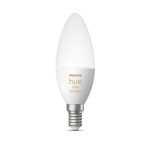 Philips Lighting Hue LED-lamp (uitbreiding) 871951435665800 Energielabel: G (A - G) Hue White Amb. Einzelpack E14 470lm E14 5.2 W Warmwit tot koudwit