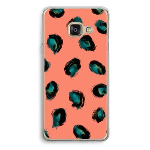 Pink Cheetah: Samsung Galaxy A3 (2016) Transparant Hoesje