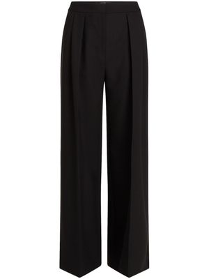 Karl Lagerfeld pantalon à coupe ample - Noir