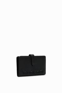 Portemonnee met half logo - BLACK - U