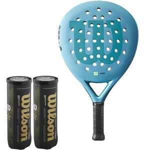 Wilson Accent LT Padel 2 + Ballen