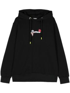 BARROW hoodie en coton imprimé - Noir