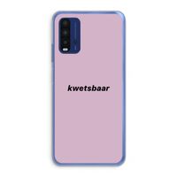 kwetsbaar: Xiaomi Redmi 9T Transparant Hoesje