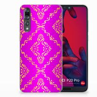 Siliconen Hoesje Huawei P20 Pro Barok Roze - thumbnail