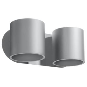 Wandlamp ORBIS 2 grijs