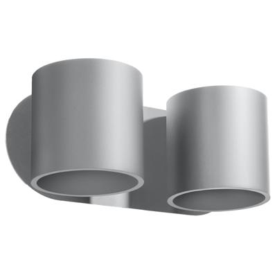 Wandlamp ORBIS 2 grijs