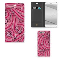 Huawei P10 Plus | Bookcase | Swirl Pink