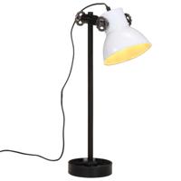 VidaXL Bureaulamp 25 w e27 15x15x55 cm wit