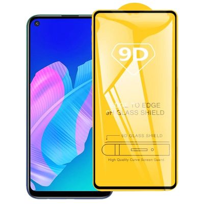 Voor Huawei Y7p 2020 9D Full Glue Full Screen Tempered Glass Film