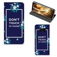 Samsung Galaxy S8 Design Case Flowers Blue DTMP