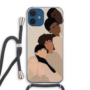 Sweet creatures: iPhone 12 Transparant Hoesje met koord