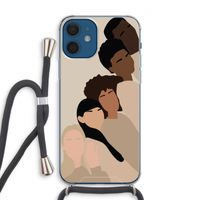 Sweet creatures: iPhone 12 Transparant Hoesje met koord