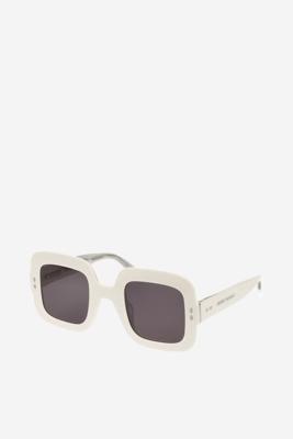 Isabel Marant zonnebril wit