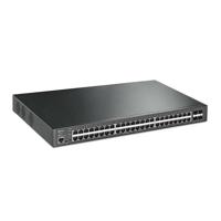 TP-Link JetStream TL-SG3452XP netwerk-switch Managed L2+ Gigabit Ethernet (10/100/1000) Power over Ethernet (PoE) 1U Zwart