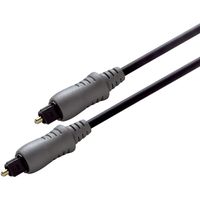 Scanpart Toslink optical audio kabel 3,0m Zwart Optische kabel Zwart Scanpart Toslink optical audio kabel 3,0m Zwart Optische kabel Zwart