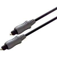 Scanpart Toslink optical audio kabel 3,0m Zwart Optische kabel Zwart - thumbnail