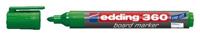 Whiteboardmarker edding 360 rond 1.5-3mm groen | 10 stuks
