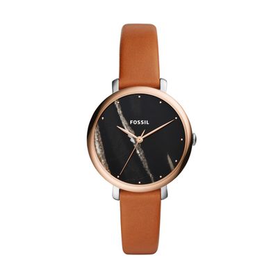 Horlogeband Fossil ES4378 Leder Cognac 14mm