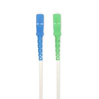 Nedis Glasvezel Patchkabel | SMF (Single Mode Phase) | SC/APC | SC/UPC | 100 Gbps | 6.00 m | Wit | Gift Box met Euro Lock - CCGB89610WT60